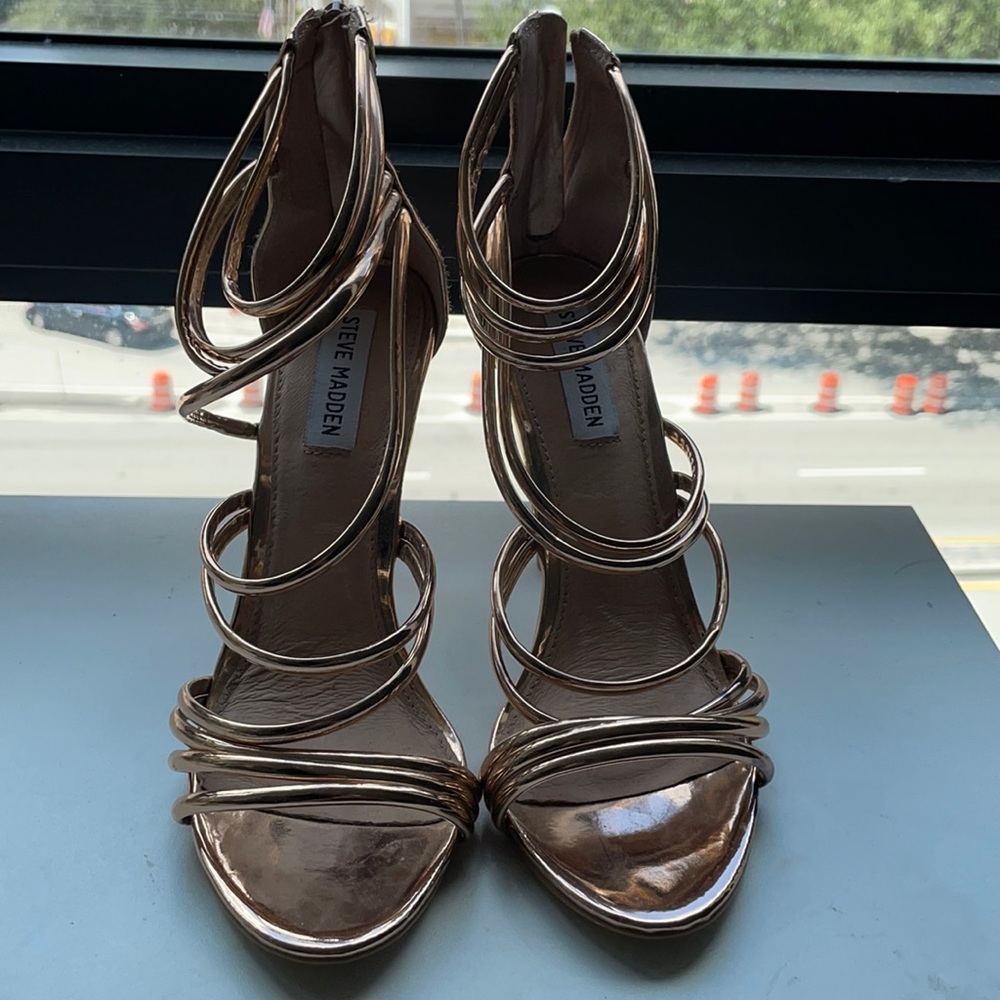 Steve Madden Rose Gold Heels